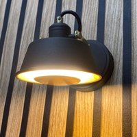 Arum Lighting - ridley Schwarz-Gold-Wandleuchte mit warmweißer LED-Lampe GU10 von ARUM LIGHTING