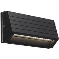 Arum Lighting - sierra Balisage Wandleuchte Schwarz 3,6W IP65 Température de Couleur: Blanc Chaud 3000K von ARUM LIGHTING