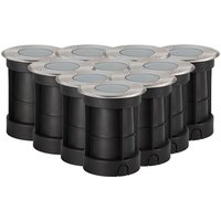 Set mit 10 Einbaustrahlern IP67 canyon pro edelstahl 304 GU10 + automatischer Anschluss Set mit 10 Einbaustrahlern IP67 canyon pro edelstahl 304 GU10 + automatischer Anschluss von ARUM LIGHTING