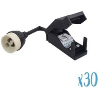 Set mit 30 automatischen GU10-Keramikfassungen 230 V Set mit 30 automatischen GU10-Keramikfassungen 230 V von ARUM LIGHTING