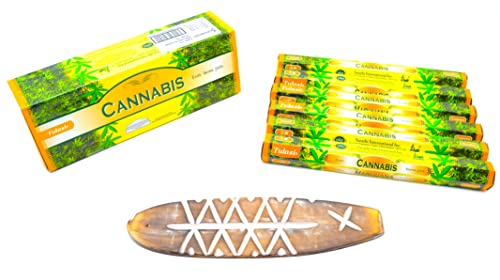 120 Räucherstäbchen (Cannabis) Canabis Räucherstäbchen Joss 120 Räucherstäbchen für Zuhause Joss Sticks von ARUNDEL SERVICES EU