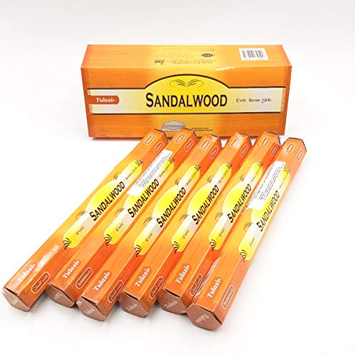 ARUNDEL SERVICES EU Räucherstäbchen (Sandalwood) Joss - 120 Stäbchen, 6 x 20 Packungen, Fördert Entspannung und Meditation von ARUNDEL SERVICES EU