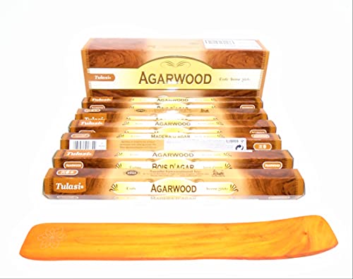 Räucherstäbchen (Agarwood) Agarholz Räucherstäbchen Joss Räucherstäbchen 120 Räucherstäbchen Duft von Joss Sticks mit Aschenbecher von ARUNDEL SERVICES EU
