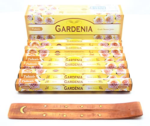 Räucherstäbchen (Gardenia) Gardenia, Gardenia, Stäbchen Joss, 120 Räucherstäbchen, guter Geruch, Aschenbecher, Aschenbecher von ARUNDEL SERVICES EU