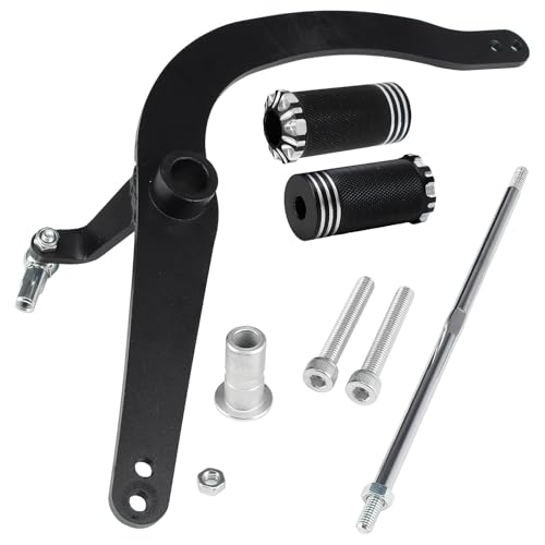 ARUPMN Getriebe Shifter Ferse-Zehe Schalthebel + Stange Fit Für Kawasaki Vulcan S ABS/SE/Cafe 2015-2023(Style D Black) von ARUPMN