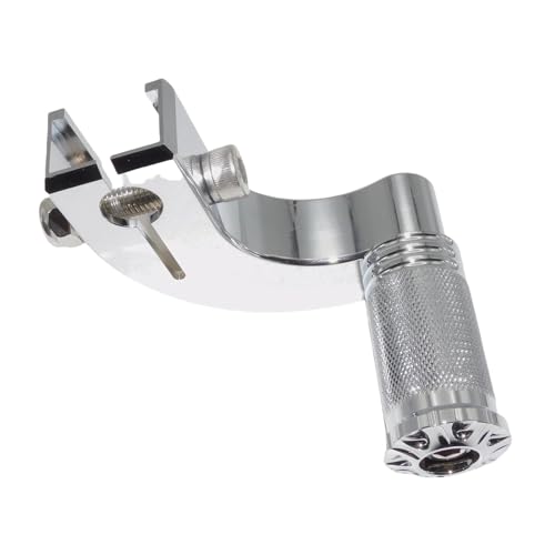 ARUPMN Motorrad Chrome Ferse Kappe Schalthebel W/Shifter Fußrasten Fit Für Harley Softail Street Bob Low Rider Breakout Fat Boy(Heel Shift Lever 2) von ARUPMN