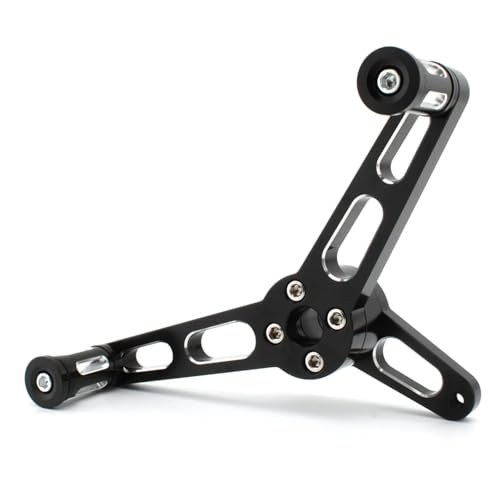 ARUPMN Motorrad Ferse Kappe Getriebe Schalthebel Vorwärts Control Shifter Fußrasten Stange Linkage Fit Für Harley Sportster XL 883 1200(B Black1) von ARUPMN