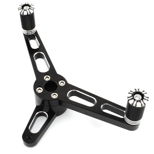 ARUPMN Motorrad Ferse Kappe Getriebe Schalthebel Vorwärts Control Shifter Fußrasten Stange Linkage Fit Für Harley Sportster XL 883 1200(G Black) von ARUPMN