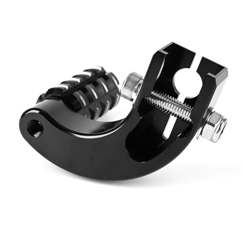 ARUPMN Motorrad Ferse Kappe Hinten Getriebe Schalthebel Shifter Pegs FIT Für Harley Softail Fat Boy Breakout FXBB Street Bob 114 Niedrigen(Black) von ARUPMN