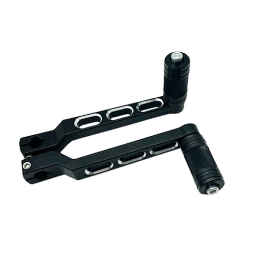 ARUPMN Motorrad Ferse Kappe Schalthebel Shifter Pegs Fit Für Harley Touring Road King Electra Glide Road Glide Softail Fatboy FLST(E) von ARUPMN