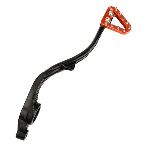 ARUPMN Motorrad-Hinterfußbremshebel passend für GasGas EX EC ES MC 125 150 250 300 350 500 250F 350F 450F 500F 2024–2025(Black Orange Normal) von ARUPMN