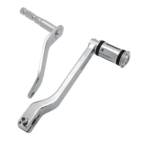 ARUPMN Motorrad Schalthebel Shifter Pegs Ferse Toe Pedal Vorwärts Kontrollen Fit Für Harley Softail Heritage Breakout 114(C-Chrome) von ARUPMN