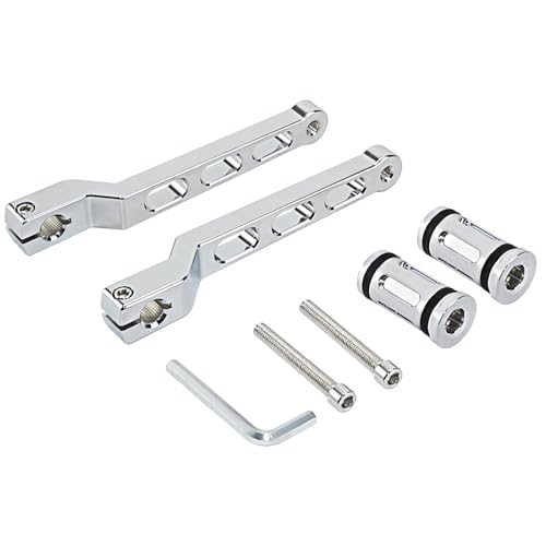 ARUPMN Motorräder Getriebe Schalthebel Teile Fit Für Harley Davidson FL Softail Electra Street Tri Glide Ultra Classic Road King(Chrome) von ARUPMN