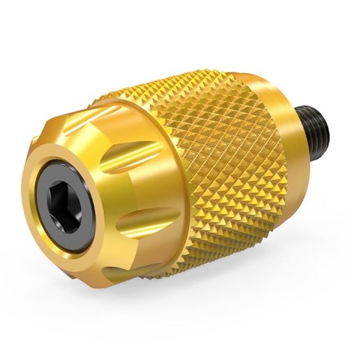 ARUPMN Schalthebelspitze Schalthebel Peg Fit Für Harley Street Glide FLHX Road King Sportster 883 1200 Breakout CVO FXSBSE Fat Boy(Gold) von ARUPMN