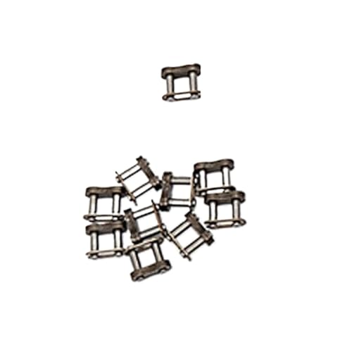 Antriebsketten 10 Stück Mini-Motorrad-Offroad-ATV-Strandzubehör Kettenschnalle Kettenschnalle 25H T8F 420 428 520 530 Glieder(T8F 10PCS) von ARUPMN