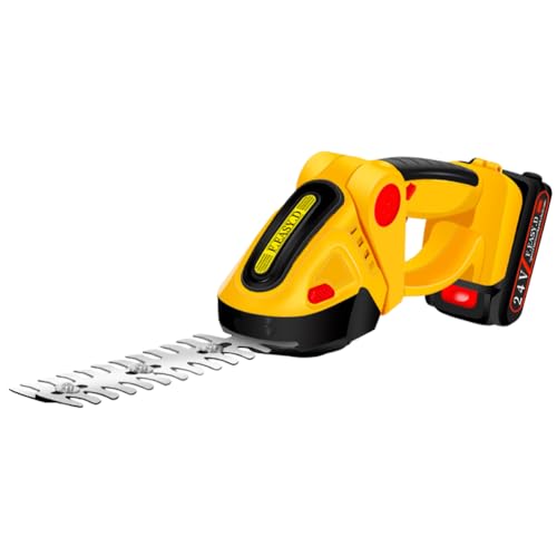 2-in-1-Schnur-Hedge-Trimmer mit 1500 mAh wiederaufladbarer Batterie Leichtes Hedge-Clipper Electric Strauch Trimmer Kit for kleine Büsche Rasenkanten und Gartenwartung 2-in-1-Schnur-Hedge-Trimmer mit 1500 mAh wiederaufladbarer Batterie Leichtes Hedge-Clipper Electric Strauch Trimmer Kit for kleine Büsche Rasenkanten und Gartenwartung von ARVALOLET