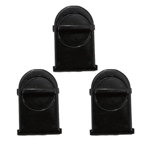 3pcs Sliding Fenster sperrt Metall-Diebstahl-Diebstahl-Schloss for Heimbüro (schwarz) von ARVALOLET