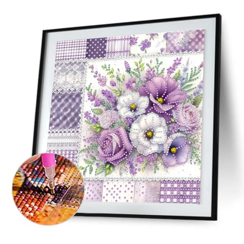 ARVALOLET 5D DIY-Puzzle Blumen Dekoration mit partiellen Spezialformen Diamanten Kreatives Bastelset for Heimgestaltung ARVALOLET 5D DIY-Puzzle Blumen Dekoration mit partiellen Spezialformen Diamanten Kreatives Bastelset for Heimgestaltung von ARVALOLET
