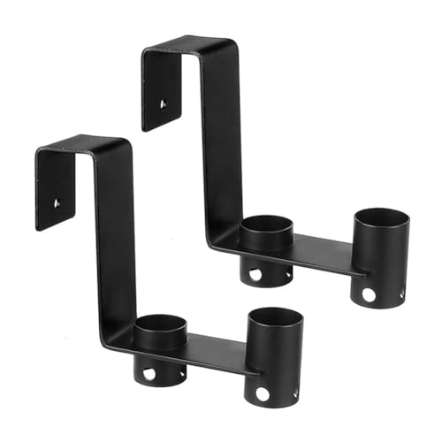 ARVALOLET Pool Organizer Haken 2er Set Metallhaken for Poolreinigungswerkzeuge robust und rostfrei von ARVALOLET