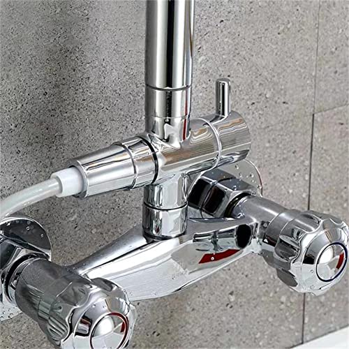 ARVALOLET Umstellventil Wasserhahn Chrom Duschkopf Umstellventil Kratzfester 3-Wege-Duscharm-Umsteller Korrosionsbeständig for Handbrause ARVALOLET Umstellventil Wasserhahn Chrom Duschkopf Umstellventil Kratzfester 3-Wege-Duscharm-Umsteller Korrosionsbeständig for Handbrause von ARVALOLET