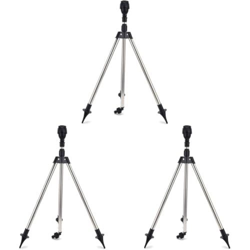 Dreibein Rasensprenger 360 Grad Wasser Sprinkler Automatischer Gartensprenger mit Metallgestell for Rasen Bewässerung Dreibein Rasensprenger 360 Grad Wasser Sprinkler Automatischer Gartensprenger mit Metallgestell for Rasen Bewässerung von ARVALOLET