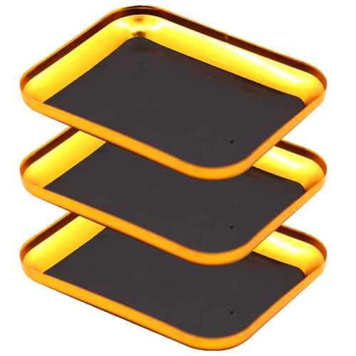 Kleinteile-Tablett aus Aluminiumlegierung mit Magnet for Elektronikreparaturen Werkstattorganisation von ARVALOLET