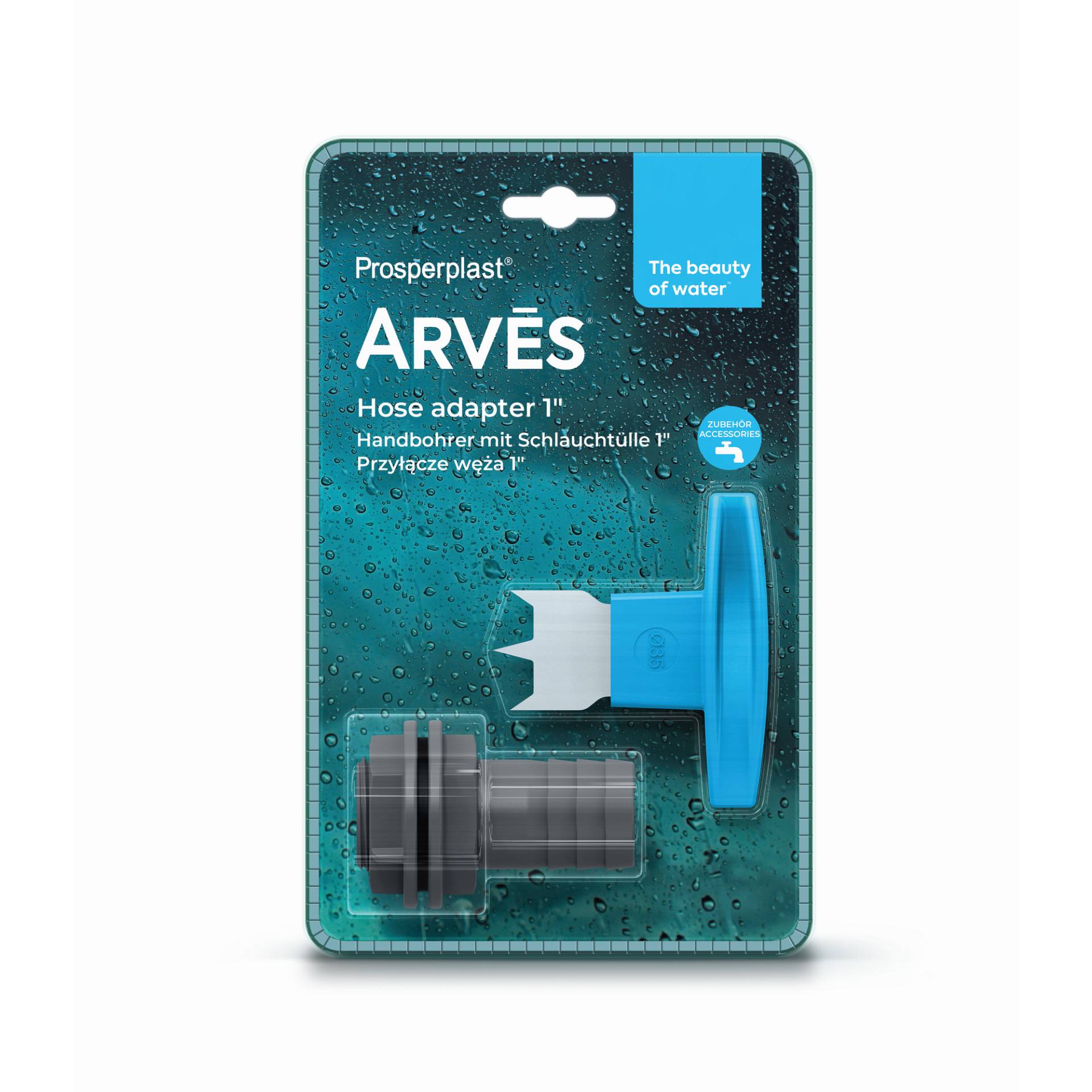 ARVES Schlauchtülle 32 mm inkl. Handbohrer von ARVES
