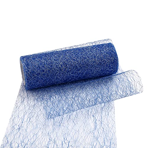 Tischläufer Rolle, Tischläufer Weihnachten Papierrolle, Tischband Gold und Silber, Tischläufer Hochzeit, Vlies Tischläufer für Party Weihnachten Hochzeit DEK (Blau, 15 x 900 cm) von ARVOV