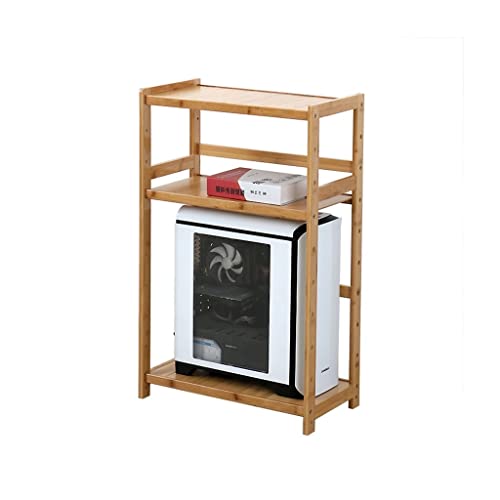 Abnehmbarer Computer Mainframe Box Bracket Home Office Storage Rack Chassis Shelf Rack Multi-Layer Landing (Color : A, Size : Small) von ARZARF