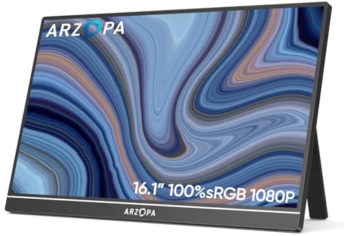 ARZOPA Z1C Grey Monitor Portatil ARZOPA Z1C Grey Monitor Portatil von ARZOPA