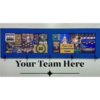 College Wandkunst | Notre Dame Wandkunst, Wohnheim Wanddekor, Spiel Wie Ein Champion Zeichen, Fußball, Fußball Liebhaber Geschenk von ARavensDreams