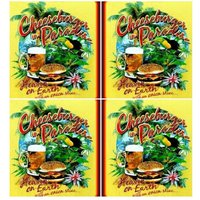 Jimmy Buffett Untersetzer | Untersetzer, Party Getränke Cheeseburger Im Paradies, Geschenk Am Pool, Arbeit Von Zu Hause Dekor von ARavensDreams