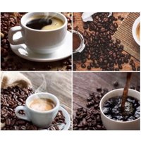 Kaffeeliebhaber Untersetzer Set | Kaffee Geschenk, Getränke Untersetzer, Küche Dekor, Kaffee Dekor, Fliesen Untersetzer, Kabinen Untersetzer von ARavensDreams