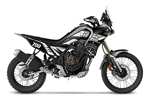 ARider Dekor (Aufkleber) für Yamaha Tenere 700 2019-2022 | World Edition (Weiß) von ARider