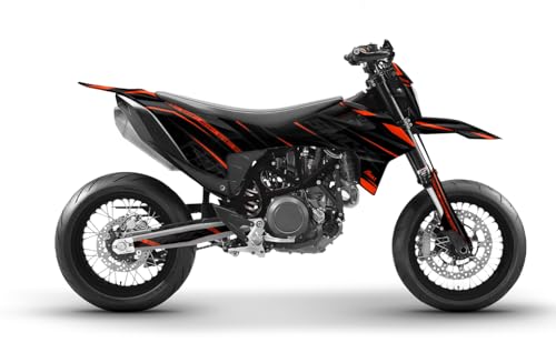 Dekor, Aufkleber passend für KTM 690 SMC-R 2019-2023 - Ribbon Edition Arider (Orange) von ARider