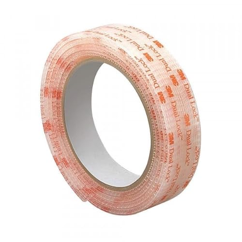 Klettband Dual Lock Befestigungssystem abnehmbar SJ3560 transparent (Spule - 45,7 m) von AS ADESIVI SICUREZZA