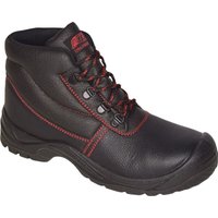 Sicherheitsstiefel basic step mid Größe 46 w. 11 schwarz S3 src en iso 20345 Volleder von NITRAS