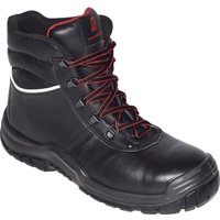 Sicherheitsstiefel power step mid+ Größe 41 schwarz S3 hro src en iso 20345 Volleder von NITRAS