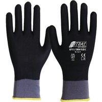 8711-9 Handschuhe skin flex c Größe 9 grau/schwarz en 388, en 407 PSA-Kat - Nitras von NITRAS