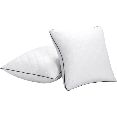 AS AWESLING Body Pillow for Adults, Full Body Pilllow for Sleeping, Körperkissen, Bolster Side Sleeper Pillow with Cover (Weiß-Memory Foam (2er Pack), 50 x 50 cm) von AS AWESLING
