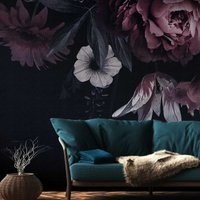 As Creation - Metropolitan Stories The Wall Fototapete Digitaldruck mit Blumen Schwarz 3.71 x 2.80 m Floral Tapete für Wohnzimmer - Flur - Büro As Creation - Metropolitan Stories The Wall Fototapete Digitaldruck mit Blumen Schwarz 3.71 x 2.80 m Floral Tapete für Wohnzimmer - Flur - Büro von AS CREATION