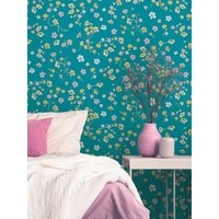 As Creation - a.s. Creation House of Turnowsky 389072 Vliestapete Blumenoptik 10.05 x 0.53 m Türkis Wohnzimmer Schlafzimmer Flur Küche Esszimmer As Creation - a.s. Creation House of Turnowsky 389072 Vliestapete Blumenoptik 10.05 x 0.53 m Türkis Wohnzimmer Schlafzimmer Flur Küche Esszimmer von AS CREATION
