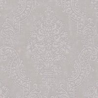 As Creation - Vliestapete Beige Barock Tapete Gemustert gerader Ansatz Pure Elegance - Beige von AS CREATION