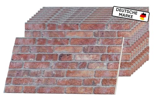 Wandpaneele Steinoptik - 3D Effekt - Wandverkleidung Steinoptik für Küche, Wohnzimmer, Innen- und Außenbereich - Steinoptik Styropor - 3D Wandpaneele - Akustikpaneele I ST102 | Wandpaneele Steinoptik - 3D Effekt - Wandverkleidung Steinoptik für Küche, Wohnzimmer, Innen- und Außenbereich - Steinoptik Styropor - 3D Wandpaneele - Akustikpaneele I ST102 | von AS Country Stone