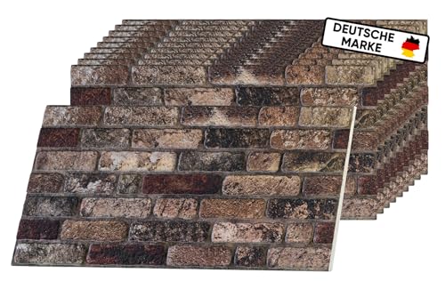 Wandpaneele Steinoptik - 3D Effekt - Wandverkleidung Steinoptik für Küche, Wohnzimmer, Innen- und Außenbereich - Steinoptik Styropor - 3D Wandpaneele - Akustikpaneele I ST135 | Wandpaneele Steinoptik - 3D Effekt - Wandverkleidung Steinoptik für Küche, Wohnzimmer, Innen- und Außenbereich - Steinoptik Styropor - 3D Wandpaneele - Akustikpaneele I ST135 | von AS Country Stone