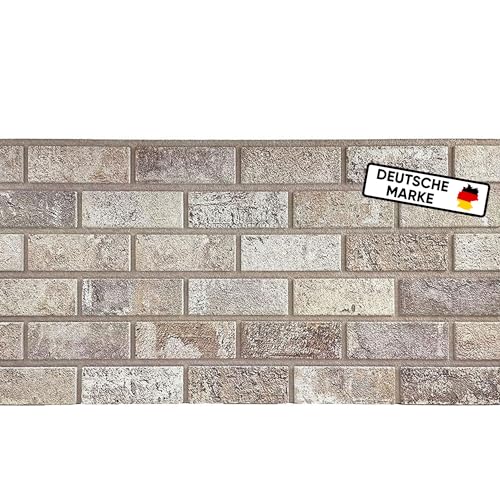 AS Country Stone - Wandpaneele Steinoptik - 3D Effekt - Wandverkleidung Steinoptik für Küche, Wohnzimmer, Innen- und Außenbereich - Steinoptik Styropor - 3D Wandpaneele - Akustikpaneele | ST420 | von AS Country Stone