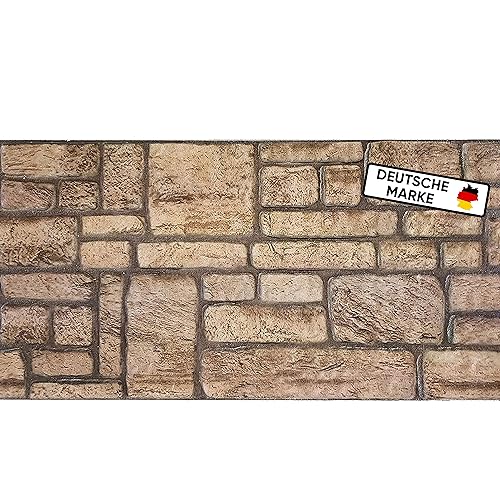 AS Country Stone | Wandverkleidung Steinoptik, 3D Wandpaneele Steinoptik, Styropor-Paneele Natursteinoptik für Innenbereich, Außenbereich, Geschäftsräume (ST 245) von AS Country Stone