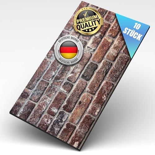 AS Country Stone® Wandverkleidung Steinoptik | 100x50x2 cm | 3D Effekt Wandpaneele Steinoptik für Küche und Wohnzimmer | Innen- und Außenbereich - Steinoptik Styropor - 3D Wandpaneele | 10 Stück | von AS Country Stone