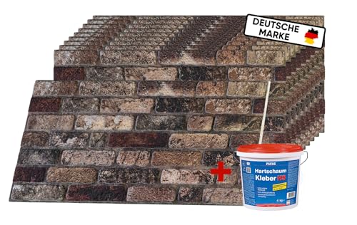 Wandpaneele Steinoptik - 3D Effekt - Wandverkleidung Steinoptik für Küche, Wohnzimmer, Innen- und Außenbereich - Steinoptik Styropor - 3D Wandpaneele - Akustikpaneele I ST135 | Wandpaneele Steinoptik - 3D Effekt - Wandverkleidung Steinoptik für Küche, Wohnzimmer, Innen- und Außenbereich - Steinoptik Styropor - 3D Wandpaneele - Akustikpaneele I ST135 | von AS Country Stone