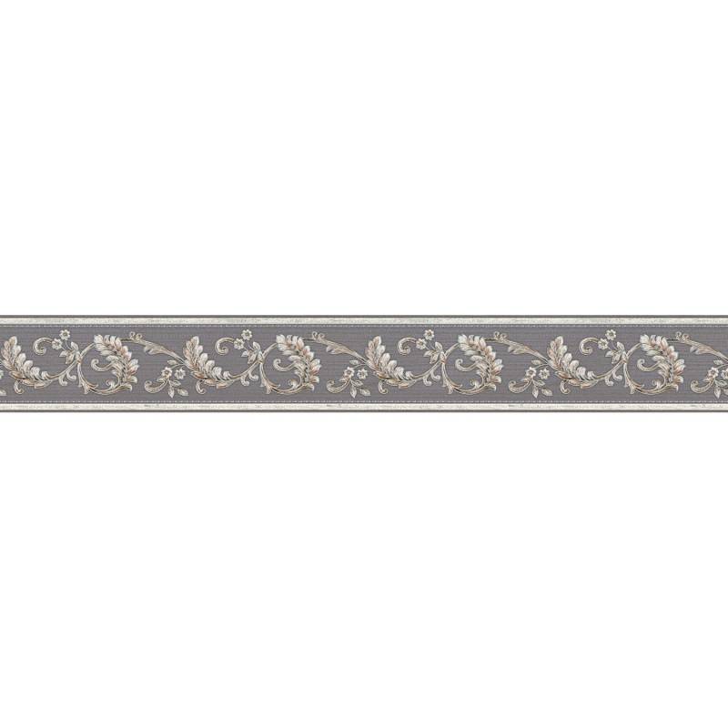 A.S. Création Bordüre Barock Ranke Stick Up Taupe von AS-Creation